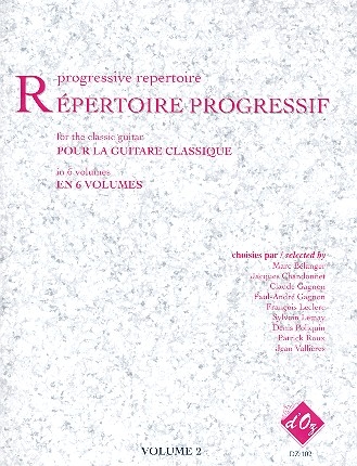 Repertoire progressif vol.2 for the classic guitar