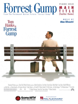 Forrest Gump Feather Theme: Einzelausgabe fr Klavier