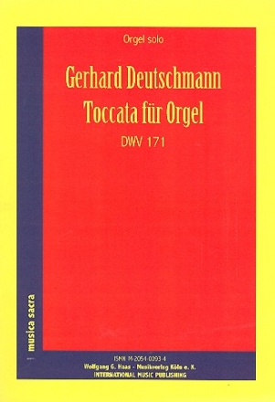 Toccata DWV171 fr Orgel