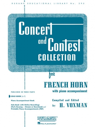 Concert and Contest Collection for french horn horn part