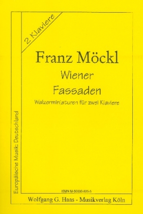 WIENER FASSADEN WALZERMINIATUREN FUER KLAVIER