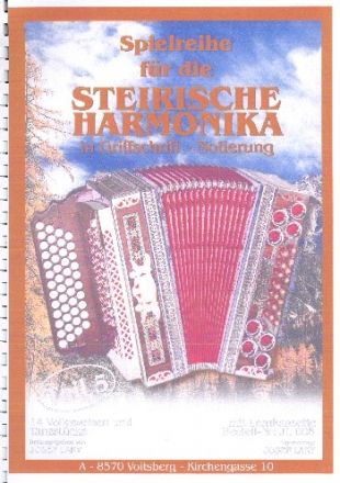 Spielreihe fr die steirische Handharmonika Band 5 14 Tanzweisen