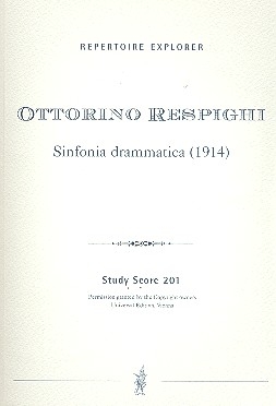 Sinfonia drammatica fr Orchester Studienpartitur