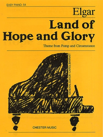 Land of Hope and Glory for easy piano