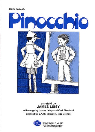 PINOCCHIO FOR SA(B) VOICES AND PIANO, SCORE MERMAN, JOYCE, ARR.