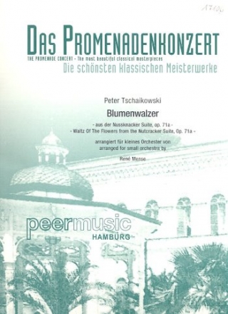 Blumenwalzer aus op.71a fr kleines Orchester Stimmen