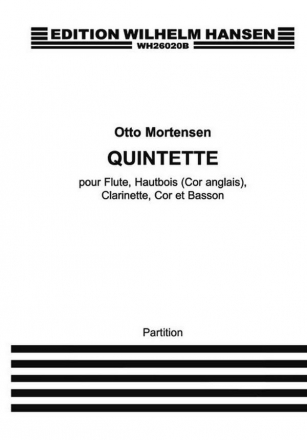 Quintett fr Flte, Oboe, Klarinette, Horn und Fagott Partitur