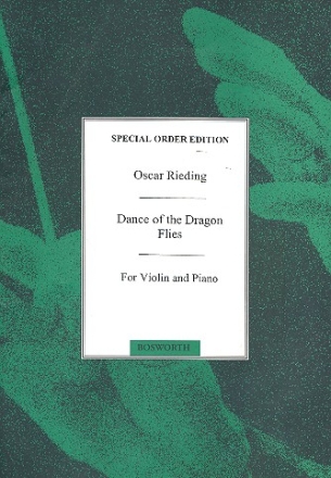 Dance of the Dragon Flies op.20 for violin and piano Verlagskopie