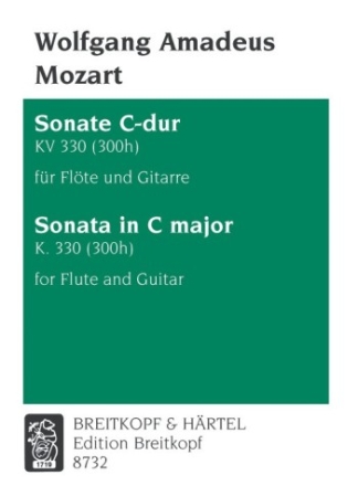 Sonate C-Dur KV330 fr Flte und Gitarre