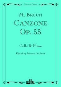 Canzone B flat major op.55 for cello and piano