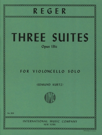 3 Suites op.131C for cello solo