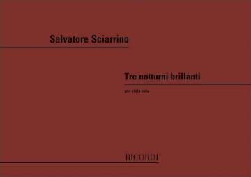 3 notturni brillanti per viola sola