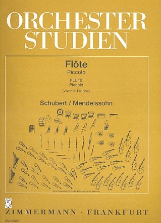 Orchesterstudien Flte Schubert / Mendelssohn