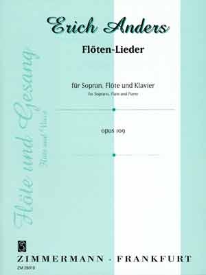 FLOETEN-LIEDER OP.109 FUER SOPRAN, FLOETE UND KLAVIER