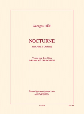 NOCTURNE POUR FLUTE ET ORCHESTRE, VERSION POUR 2 FLUTES