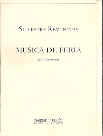 Musica de Feria for string quartet score