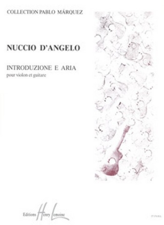 INTRODUZIONE E ARIA POUR VIOLON ET GUITARE