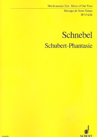 Schubert-Phantasie fr Orchester Studienpartitur