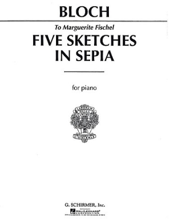 5 Sketches in Sepia for piano