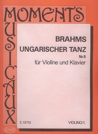 Ungarischer Tanz Nr.5 fr Violine und Klavier