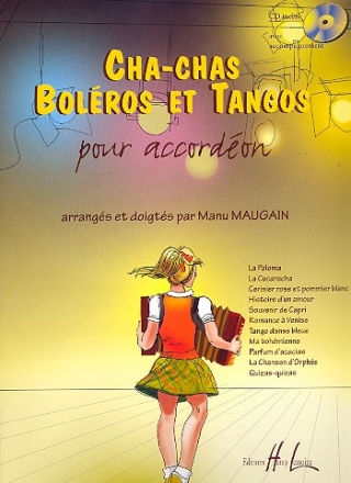 Cha-Chas, Boleros et Tangos (+CD) pour accordeon