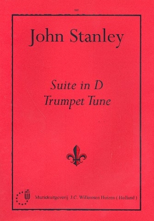 Suite in D  and  Trumpet Tune for organ