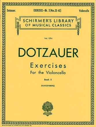 Exercises vol.2 for violoncello