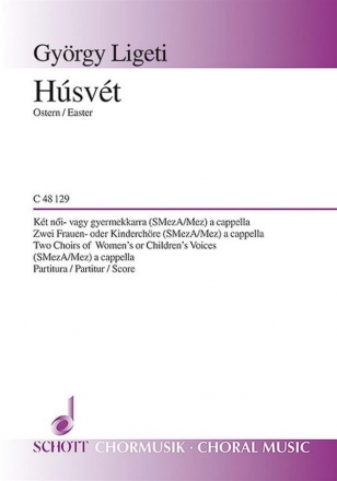 Hsvt fr 2 Frauen- oder Kinderchre (SMezA/Mez) a cappella Chorpartitur