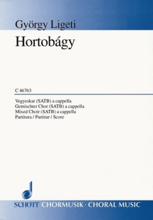 Hortobgy fr gemischten Chor (SATB) Chorpartitur