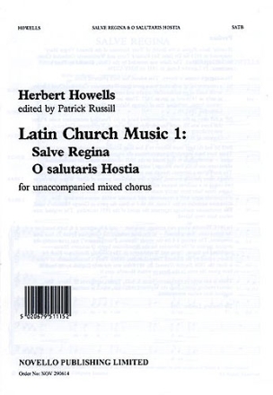 Salve Regina  und O salutaris hostia fr gem Chor a cappella Singpartitur