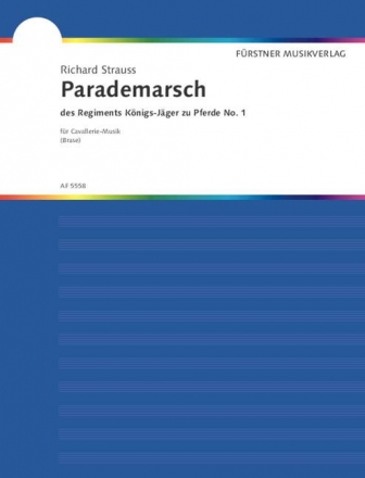 Parademarsch des Regiments Knigs-Jger zu Pferde  Nr.1 fr Blasorchester Partitur