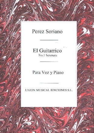 El guitarrico Serenata para voz y piano