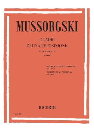 Quadri di una esposizione per pianoforte