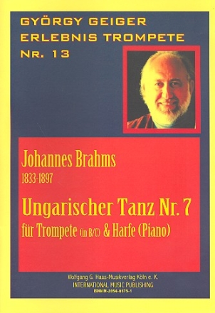 Ungarischer Tanz Nr.7 fr Trompete und Harfe (Klavier)