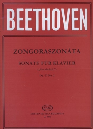 SONATE OP.27,2 FUER KLAVIER MONDSCHEINSONATE