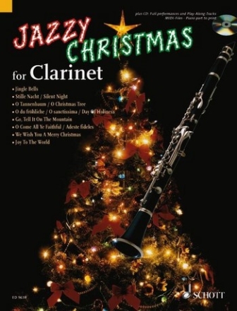 Jazzy Christmas (+CD) for clarinet