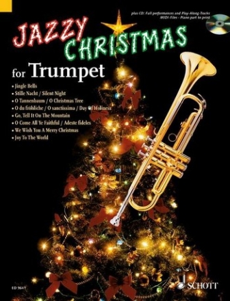 Jazzy Christmas for Trumpet (+CD) fr Trompete, Klavier ad libitum