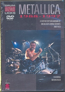 Metallica 1988-1997 DVD Metallica's Drum Grooves and Fills