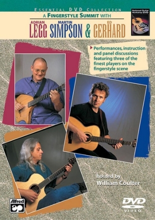 FINGERSTYLE SUMMIT DVD-VIDEO LEGG, ADRIAN,  ED GERHARD, ED,  ED