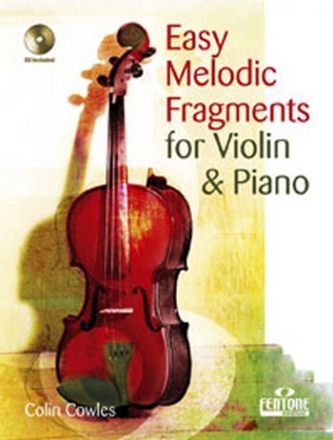 Easy Melodic Fragments (+CD) for violin and piano