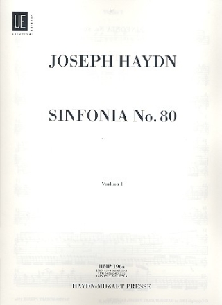 Sinfonie d-Moll Nr.80 Hob.I:80 fr Orchester Violine 1