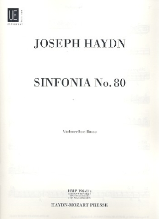 Sinfonie d-Moll Nr.80 Hob.I:80 fr Orchester Cello/Ba