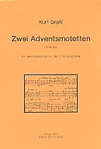 2 Adventsmotetten fr gem Chor a cappella Partitur