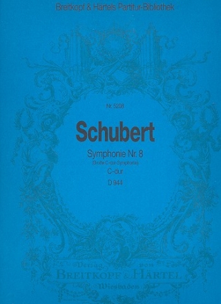 Sinfonie C-Dur Nr.8 D944 fr Orchester Partitur