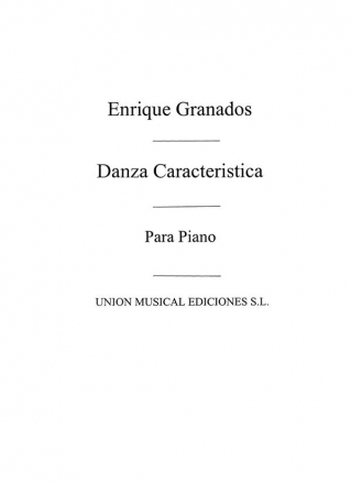 Danza caracteristica para piano