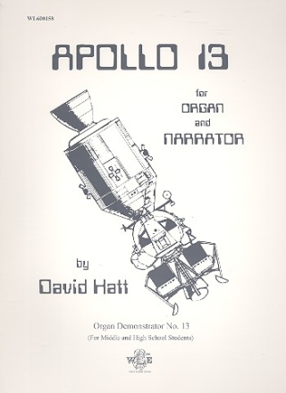 Apollo 13 for organ and narrator