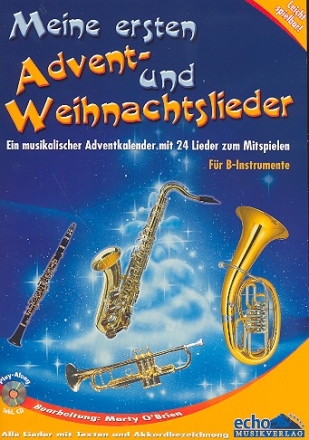 Meine ersten Advent- und Weihnachtslieder (+CD) fr B-Instrumente