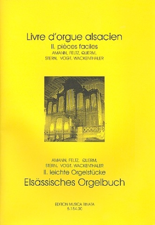 Elsssisches Orgelbuch Band 2 Leichte Stcke