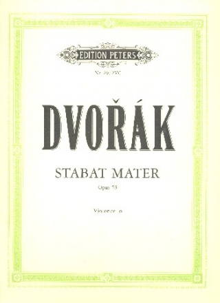 Stabat Mater op.58 fr Soli, Chor und Orchester Violoncello