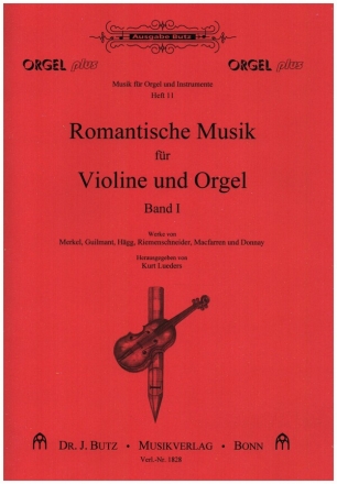 Romantische Musik Band 1 fr Violine und Orgel